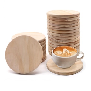 Sous-verres carrés en bois de noyer de luxe de nouveau Style résistant à la chaleur Durable fait à la main pour la maison hôtel thé de table tasse à café servant - Product Image 5