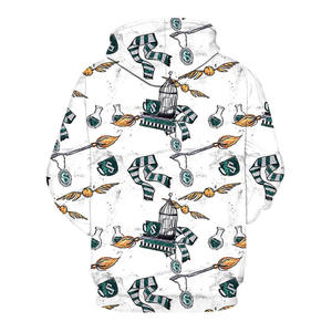 Sudadera con capucha para hombre, de alta calidad, con logo personalizado impreso, 100% poliéster, estilo oversize, ligera, con estampado digital. - Product Image 2