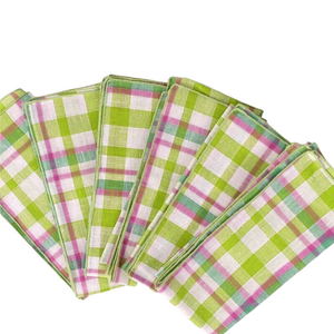 Coton recyclé indien 150gsm tissé ensemble suspendu jetable éponge doux cuisine torchon plat lavage de voiture sol burp chiffon de vadrouille - Product Image 2