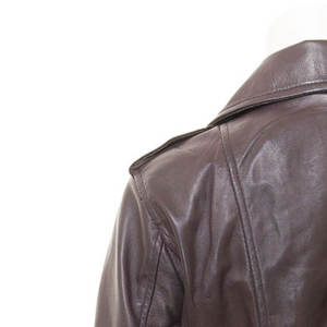 Chaqueta de Cuero Casual de Moda para Mujer, Transpirable y de Alta Calidad, para Otoño, con Cierre, Impermeable y Resistente al Viento - Product Image 6