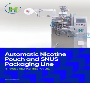 Excellent Quality Fully Automatic Snus <b>Pouch</b> Machine Best Price For Industrial & Bulk Applications - Product Image 2