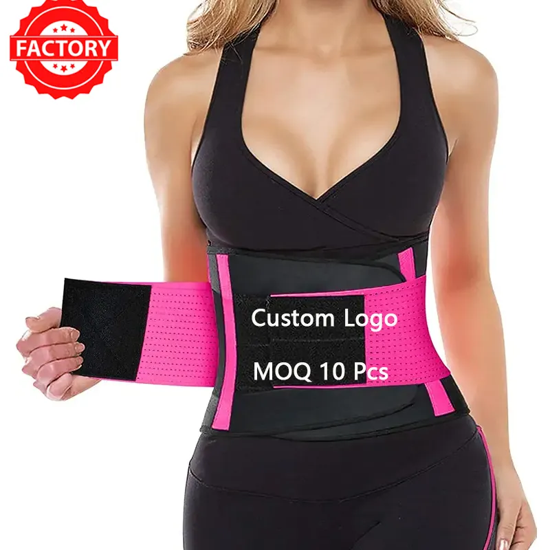 Venta al por mayor cintura Cincher Trimmer adelgazamiento cuerpo Shaper cinturón deporte faja cinturón corsé cintura entrenador para mujeres