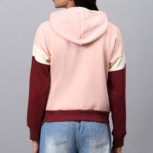 Pull à capuche en molleton de coton 100% pour femme Sweat-shirt à capuche de haute qualité Streetwear Pullover Boxy Fit Printed Women's Custom OEM Hoodies for Winter - Product Image 3