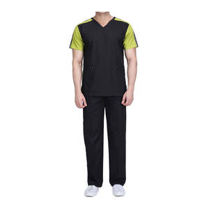 ชุดเครื่องแบบพยาบาลเข้ารูปสำหรับสตรีชุดแฟชั่นสำหรับโรงพยาบาลร้านเสริมสวยผ้ายืดผ้าทอสปา - Product Image 5