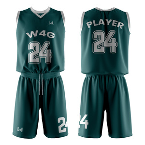 Conjunto de camiseta de baloncesto personalizado para hombre, 100% poliéster, absorbe la humedad, secado rápido, transpirable, sin mangas, estampado de transferencia de calor - Product Image 3