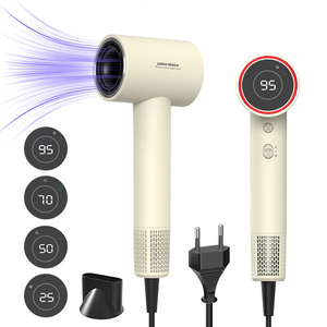 ไดร์เป่าผมความเร็วสูง BLDC 110000RPM ไอออนิก น้ำหนักเบา แห้งเร็ว พร้อมหน้าจอ LED 1501-2000W หัวเป่าแบบรวมลม - Product Image 2