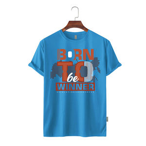 T-shirt décontracté à manches courtes et col rond 100% coton respirant et écologique pour hommes de grande taille Service OEM du Bangladesh - Product Image 6