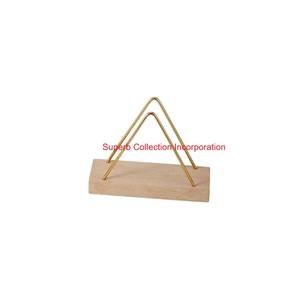 Modern Rose Gold Metal <b>Napkin</b> Holder Stylish Triangular Tabletop Tissue <b>Dispenser</b> Stand For Dining Table Restaurant Decor - Product Image 4