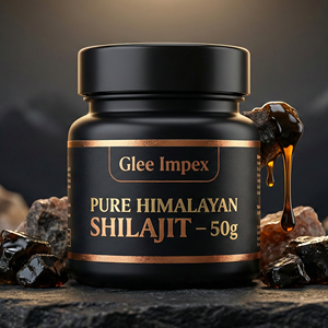 Glee Impex Résine de Shilajit Pure et Naturelle de l'Himalaya de Qualité Alimentaire 99% Fraîche, Extrait de Shilajit Amère pour Adultes, Boîte en Vrac et Approvisionnement Export - Product Image 3