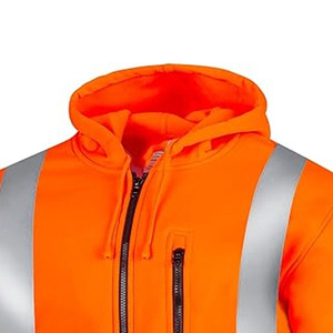 Chaqueta reflectante de seguridad personalizada Precio de referencia Chaqueta reflectante de seguridad de la mejor calidad Hecha por Dress Sports - Product Image 2