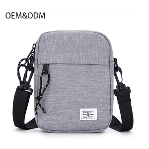 Logo personnalisé Sac à <span class=keywords><strong>message</strong></span> pour hommes Sacs à bandoulière en nylon Sac à bandoulière pour hommes - Product Image 1
