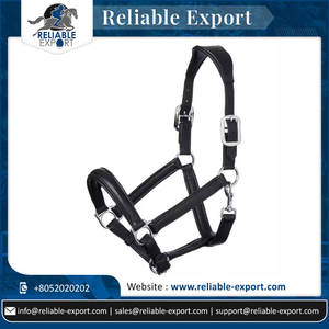 Bride de cheval en cuir véritable de l'exportateur indien fait à la main accessoire occidental de Style de selle australienne pour les courses de chevaux - Product Image 2