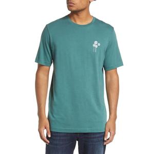 เสื้อยืดลำลองของผู้ชายผ้าคอตตอนพิมพ์ลาย100% แบบกำหนดเองระบายอากาศได้ดีแห้งเร็วแบบต่ำดีไซน์ว่างเปล่า - Product Image 1