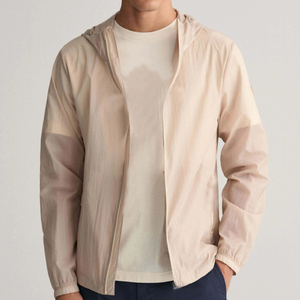 Coupe-vent élégant et confortable pour hommes, veste longue à capuche de haute qualité et légère pour tenue décontractée, hiver et extérieur - Product Image 1