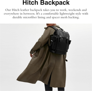 Sac à dos pour ordinateur portable populaire, sac à dos pour ordinateur de haute qualité, durable, imperméable, en cuir PU pour hommes - Product Image 3