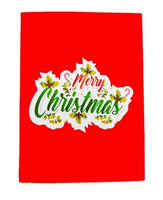 Undangan Pernikahan Kartu Pop-up Desain Bunga Poinsettia 3D Mewah Buatan Tangan Gaya Surat Seni Kertas Buatan Tangan Viet-craft 130x180mm