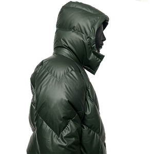 Chaqueta de Invierno para Hombre, de Buena Calidad, Cálida, Moderna, Ajustada, con Capucha, de Fibra de Poliéster Termosensible que Cambia de Color - Product Image 2