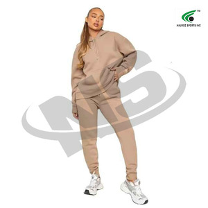 Chándal Deportivo para Mujer, Ligero, Impermeable, Cortavientos, con Logotipo Personalizado, Ropa de Entrenamiento, Invierno, Forro Polar de Algodón, Talla Grande - Product Image 1