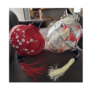 โคมไฟผ้าไหมเวียดนามทำด้วยมือสำหรับงานปาร์ตี้ในบ้านเทศกาลวันหยุดของตกแต่ง - Product Image 1