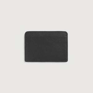Karl Black Genuine Leather Slim Design Card <b>Holder</b> One Bill Compartment Vertical Business Style Logo Printing for Credit Cards - Product Image 2