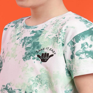 Camiseta personalizada de verano de gran tamaño recortada boxy camiseta de alta calidad serigrafiada camiseta para hombres - Product Image 2