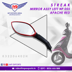 PRODUIT INDIEN DE HAUTE QUALITÉ DE MIROIR ASSY L NP.055 ROUGE APACHE POUR TÉLÉVISEURS STREAK DEUX ROUES PIÈCES DE RECHANGE DISPONIBLES - Product Image 4