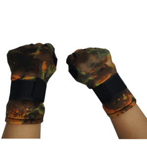 Gants de pêche imperméables antidérapants à écran tactile, gants en néoprène à imprimé camouflage, sangle de poignet réglable, équipement de pêche en plein air - Product Image 4