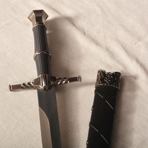 Espada Medieval Hecha a Mano, Exquisita Espada Pequeña de Metal, Acero Inoxidable-HSE - Product Image 2