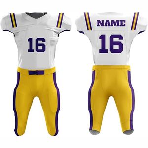 Uniforme de Fútbol Americano Hecho a Medida, de Alta Calidad, Transpirable, Absorbente de Humedad, con Protección UV, Manga Corta, Unisex, para Todas las Temporadas - Product Image 4