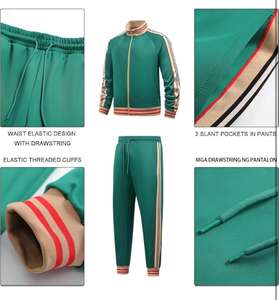 Trajes de chándal transpirables para hombre de alta calidad, el mejor estilo, buen material, precio asequible para chándales de hombre - Product Image 4