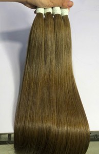Extensiones de Cabello Humano Liso de Colores al por Mayor sin Trama para Trenzar, Colores Personalizados con Mechas - Product Image 6
