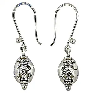 Pendientes de Plata de Ley 925 con Filigrana para Mujer, Joyería de Moda para Uso Diario - Product Image 2