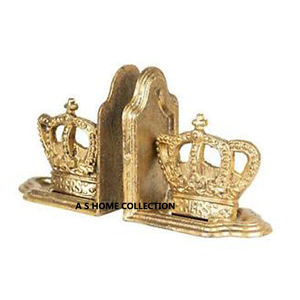 Excellent métal Alpha Word Premium marbre Base serre-livres ensemble de 2 élégants pour bureau bureau organisateur livre supports - Product Image 5