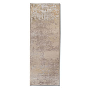 Kavi <b>Grey</b> & Black Hand Knotted Wool & Bamboo Silk Rug Abstract Pattern Project Error Esk-431(Fr) for Home Use - Product Image 1