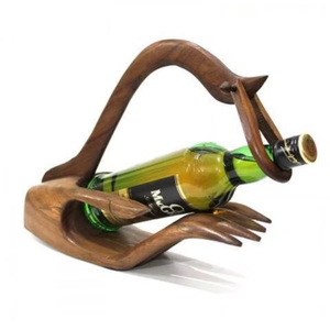 Multi Purpose Wooden <b>Bottle</b> Holder Ideal <b>For</b> <b>Wine</b> <b>Bottles</b> Oil <b>Bottles</b> Or Decorative <b>Glass</b> <b>Bottles</b> - Product Image 1