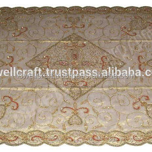 Wedding <b>Table</b> <b>Cover</b> Square Organza Tablecloth with Elegant Sheer Design Premium Decorative <b>Table</b> Linen for Dining - Product Image 2