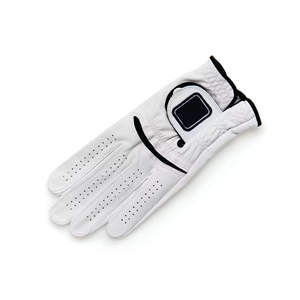 Gants de golf en cuir Cabretta antidérapants confortables de haute qualité pour gaucher avec logo personnalisé couleur cuir véritable - Product Image 2