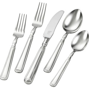 Ensemble de couverts élégants finis argentés avec poignées design Couverts élégants pour les fêtes Mariages Restaurants et usage quotidien - Product Image 3