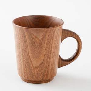 Mug en bois fait main le plus vendu, tasse en bois naturel portable pour le café, le thé et le lait, disponible à la vente en Inde - Product Image 3