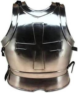 Thời Trung Cổ áo giáp hiệp sĩ Templar breastplate cuirass với Cross Lịch Sử reenactment ngực tấm áo giáp Halloween trang phục - Product Image 1