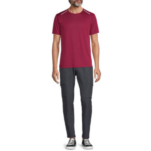 Men's Heavyweight 100% Cotton T-Shirts High Quality Custom Logo Formal Style OEM Shirts for <b>Boys</b> Fashion - Product Image 2