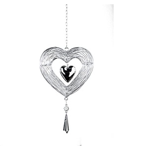 Corazón de Metal de 3 piezas, diseños nuevos con tamaño personalizado para uso colgante, decoración perfecta para interiores y Navidad - Product Image 2