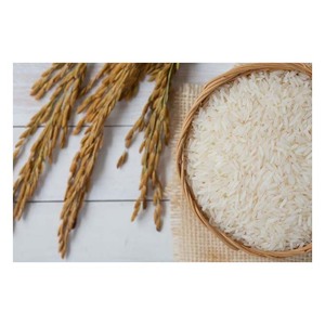 ข้าวขาวเมล็ดยาวออร์แกนิคเนื้อแข็งสีขาวแห้ง - Product Image 1