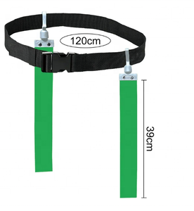 Cinturones de Bandera de Fútbol Resistentes de PVC, Ajustables, para Jóvenes y Adultos, Diseño Duradero de Liberación Rápida - Product Image 5