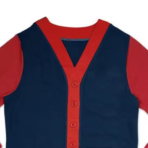 Sororités pour femmes vêtements de mode personnalisés à manches longues lettres grecques logo broderie Chenille coton pull Cardigans - Product Image 3