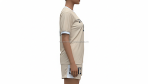 Maillot de football en polyester réfléchissant léger de haute qualité, personnalisable avec logo imprimé, faible MOQ, sublimation - Product Image 6