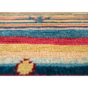 พรมขนสัตว์ทำมือ Nuray ลายเส้นหลายเส้น สำหรับทางเข้า ห้องโถง ห้องนั่งเล่น ขนาด 9x12 รูปทรงสี่เหลี่ยมผืนผ้า ดีไซน์แบบจิ๊กซอว์ รุ่น Pae-905 - Product Image 3