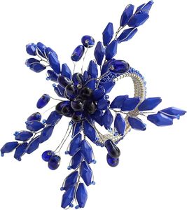 Anneaux de serviette élégants de qualité supérieure Design exclusif Décoration de table Accessoires de fête-Vaisselle à manger en polyéthylène en papier - Product Image 3