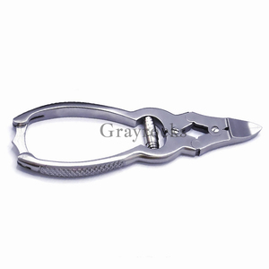 Coupe-ongles professionnel en acier inoxydable à usage intensif Coupe-ongles à ouverture large et pointue - Product Image 4