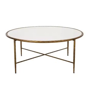 Table basse en aluminium avec design d'aspect branche pour meubles de salon ou décoration intérieure - Product Image 4